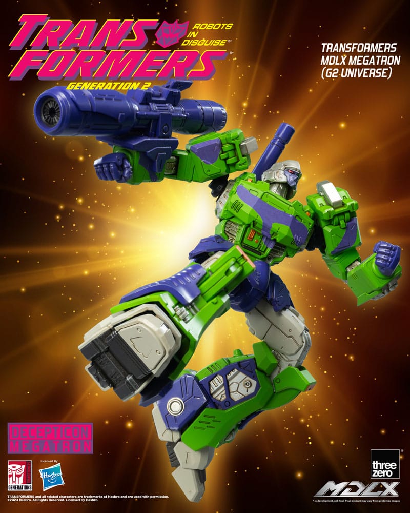Transformers MDLX Actionfigur Megatron (G2 Universe) 18 cm - Versand: 5-7 Tage nach Bestellung