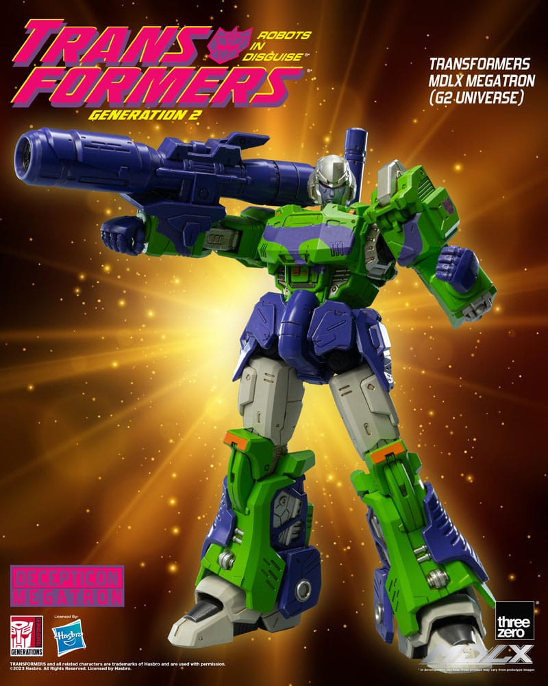 Transformers MDLX Actionfigur Megatron (G2 Universe) 18 cm - Versand: 5-7 Tage nach Bestellung