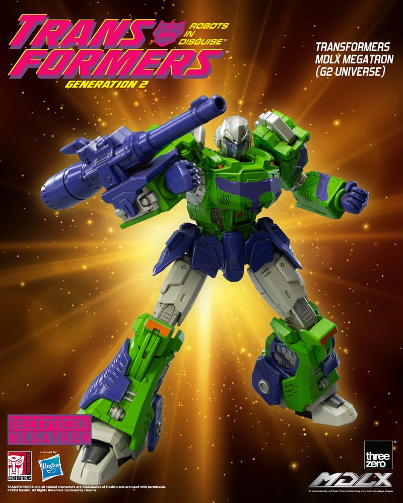 Transformers MDLX Actionfigur Megatron (G2 Universe) 18 cm - Versand: 5-7 Tage nach Bestellung