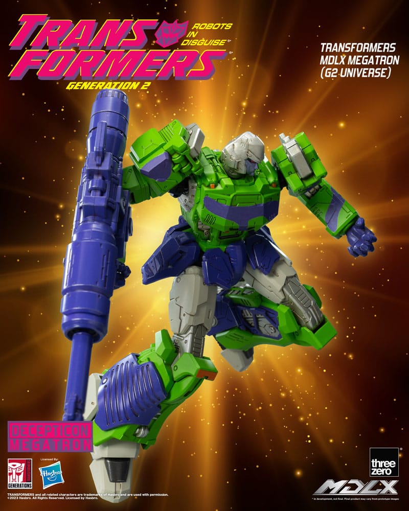 Transformers MDLX Actionfigur Megatron (G2 Universe) 18 cm - Versand: 5-7 Tage nach Bestellung