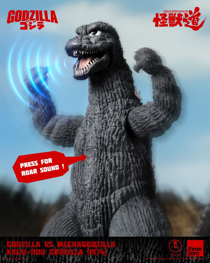 Godzilla vs. Mechagodzilla (1974) Actionfigur Kaiju-Dou Godzilla (1974) 23 cm    - Preorder - ETA: 03.11.2025