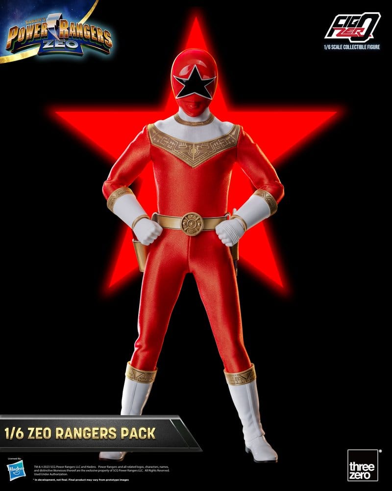 Power Rangers Zeo FigZero Actionfiguren 1/6 5er-Pack Zeo Rangers 30 cm - Preorder - ETA: 25.02.2027
