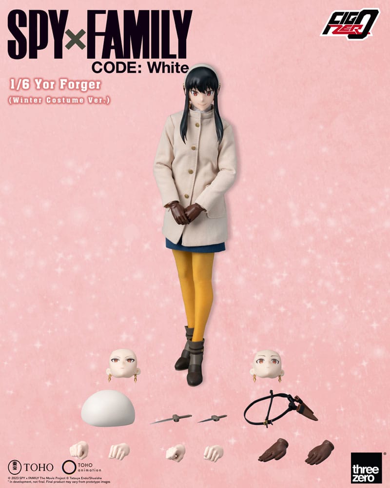 Spy x Family FigZero Actionfigur 1/6 Yor Forger (Winter Costume Ver.) 28 cm  - Preorder - ETA: 28.08.2026