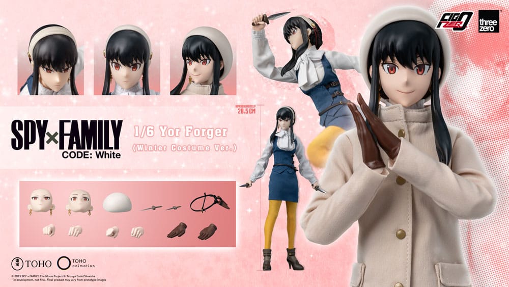 Spy x Family FigZero Actionfigur 1/6 Yor Forger (Winter Costume Ver.) 28 cm  - Preorder - ETA: 28.08.2026