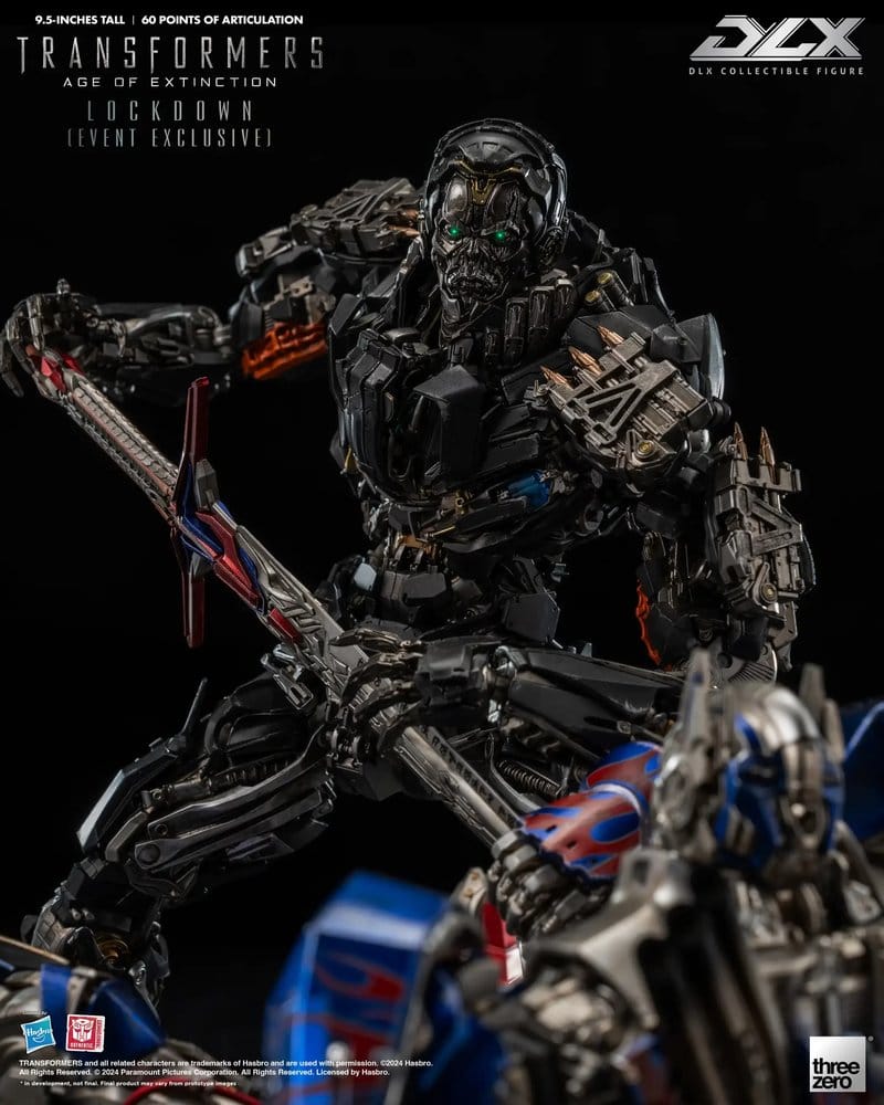 Transformers: Age of Extinction DLX Actionfigur 1/6 Lockdown 24 cm heo Exclusive   - Versand: 7 Tage nach Bestellung