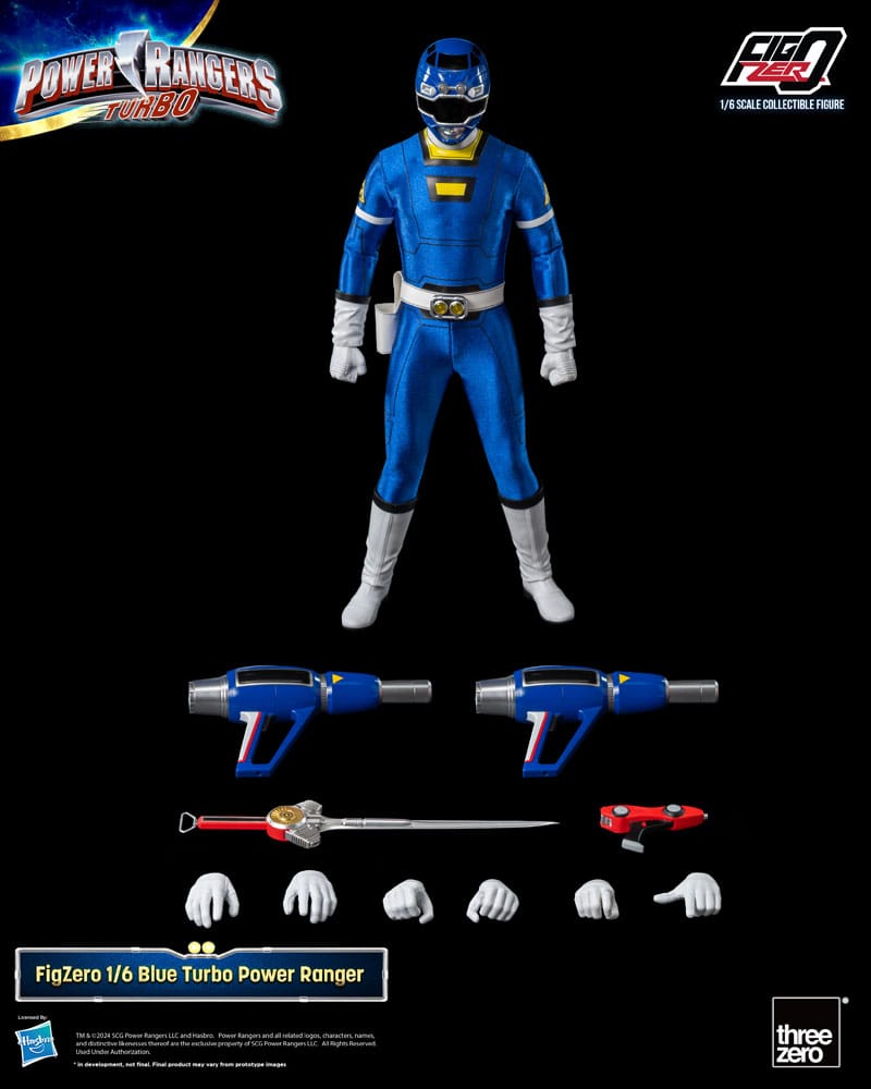 Power Rangers Turbo FigZero Actionfigur 1/6 Blue Turbo Power Ranger 30 cm      - Preorder - ETA: 03.11.2025
