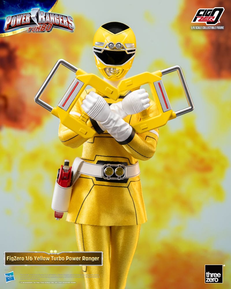 Power Rangers Turbo FigZero Actionfigur 1/6 Yellow Turbo Power Ranger 30 cm       - Preorder - ETA: 03.11.2025