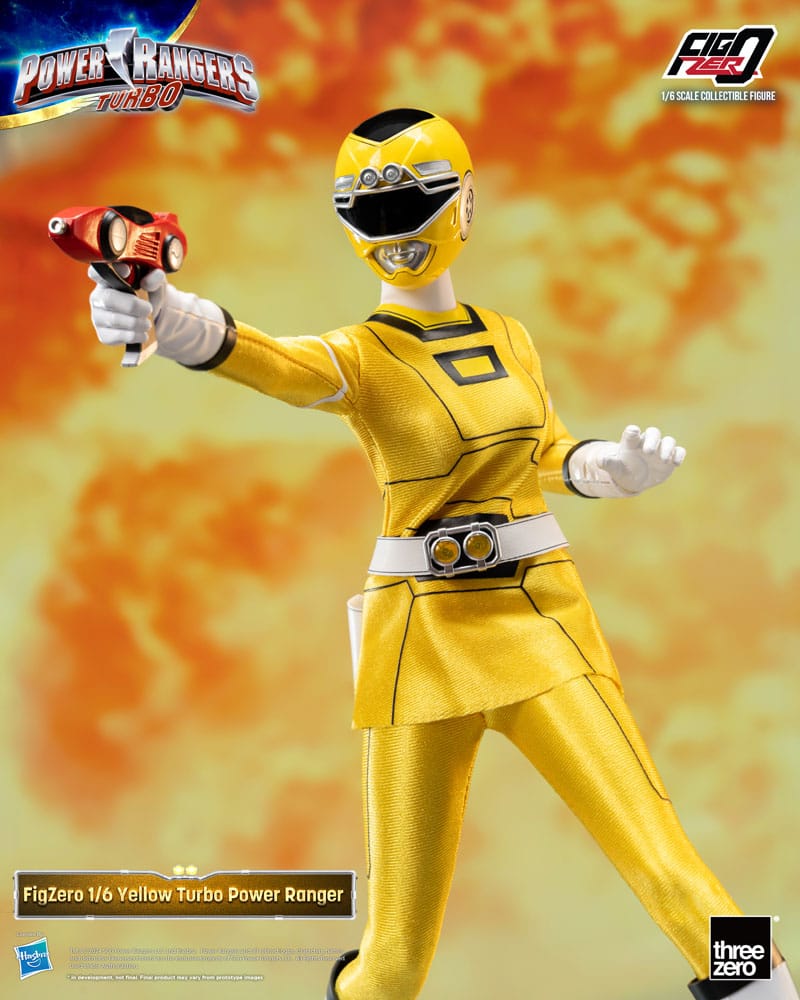Power Rangers Turbo FigZero Actionfigur 1/6 Yellow Turbo Power Ranger 30 cm       - Preorder - ETA: 03.11.2025