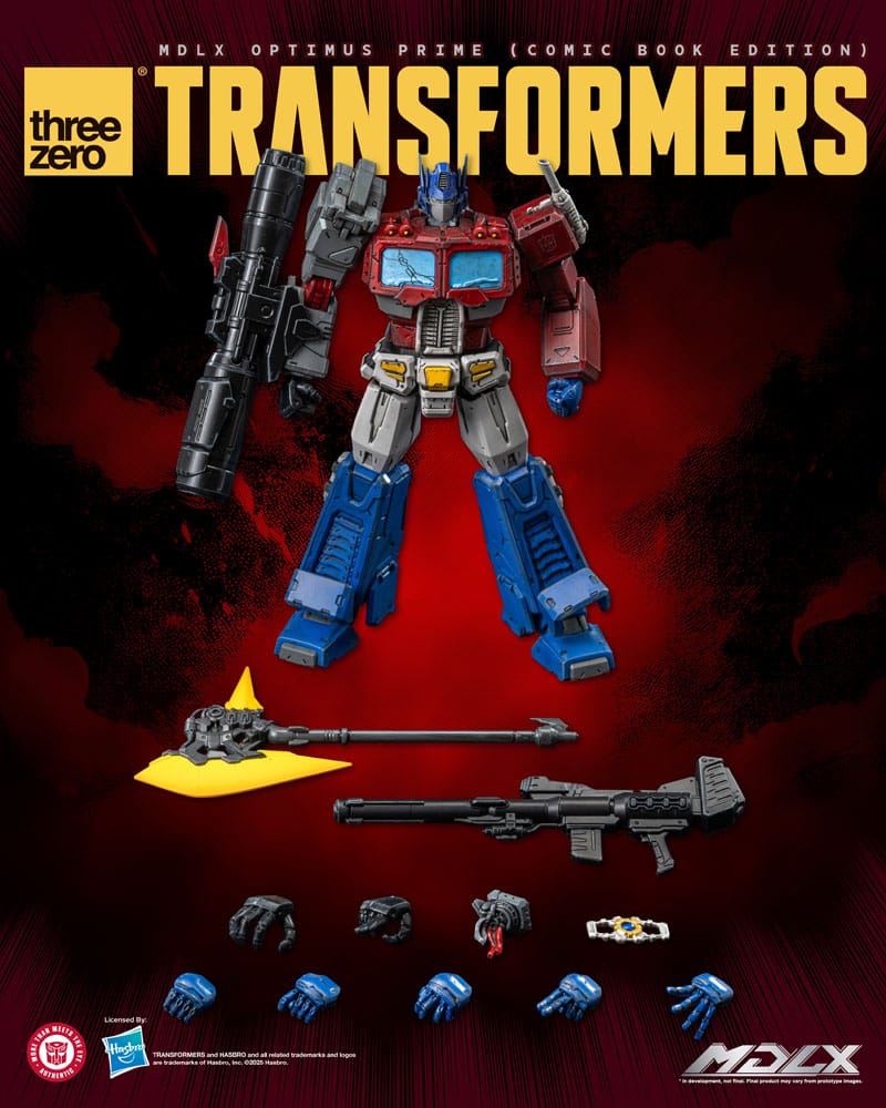 Transformers MDLX Actionfigur Optimus Prime (Comic Book Edition) 18 cm - Preorder - ETA: 25.08.2026