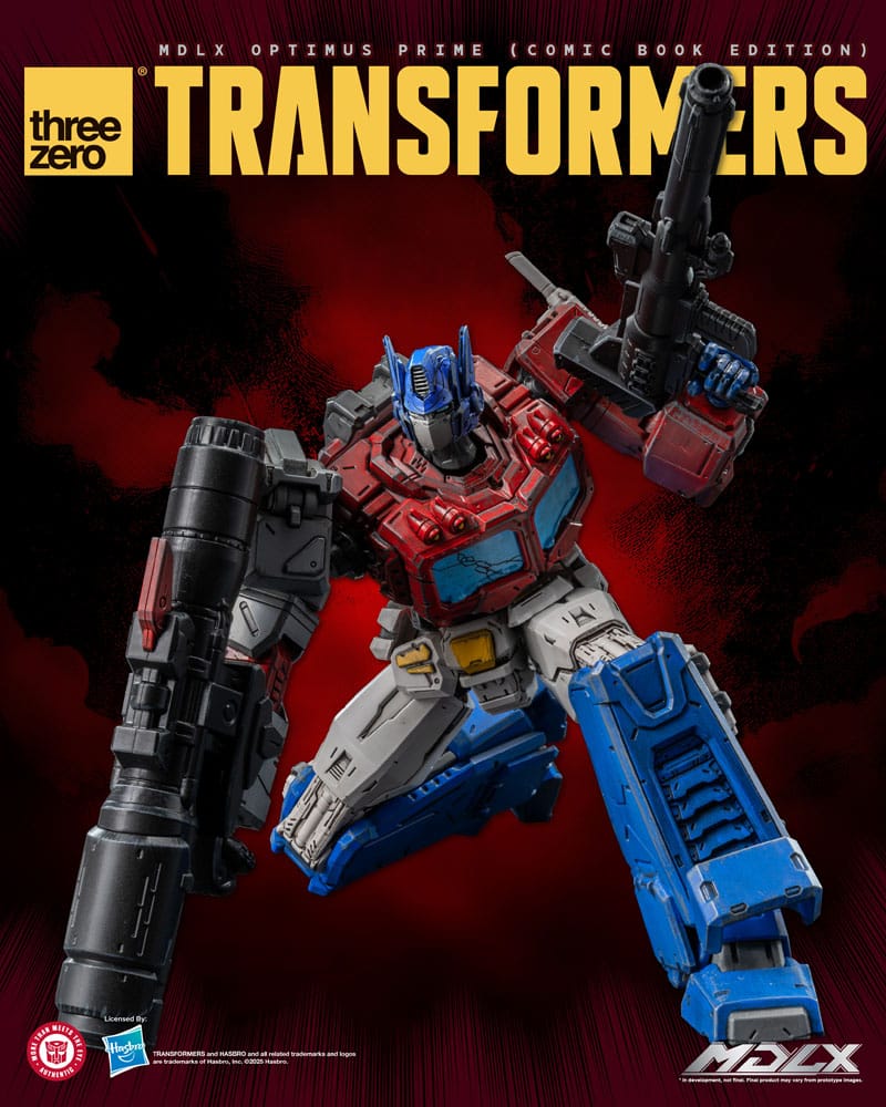 Transformers MDLX Actionfigur Optimus Prime (Comic Book Edition) 18 cm - Preorder - ETA: 25.08.2026