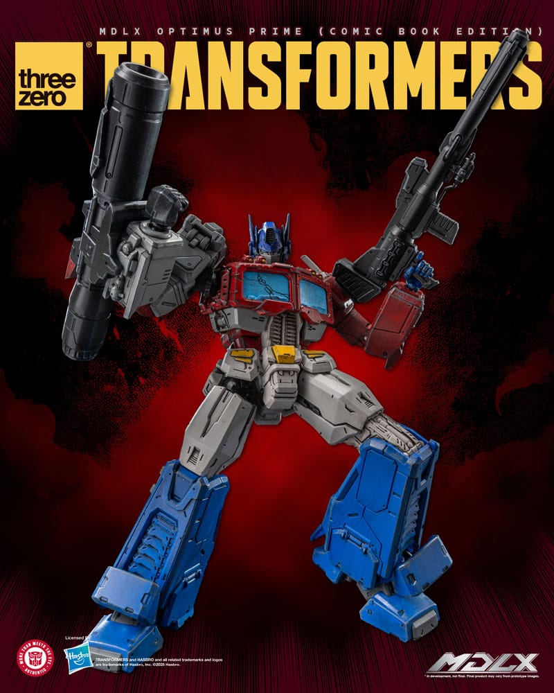 Transformers MDLX Actionfigur Optimus Prime (Comic Book Edition) 18 cm - Preorder - ETA: 25.08.2026