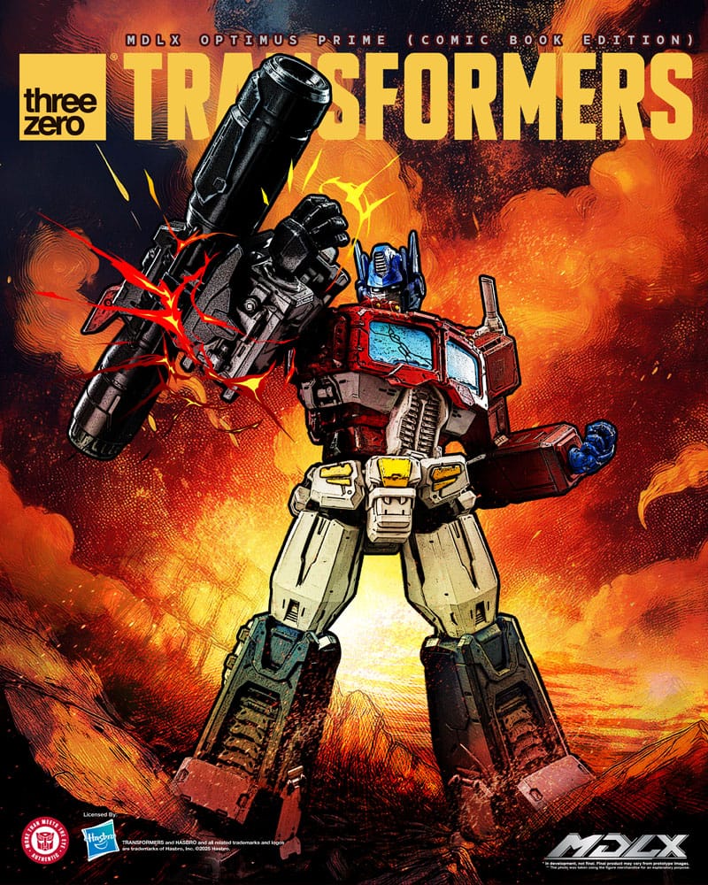 Transformers MDLX Actionfigur Optimus Prime (Comic Book Edition) 18 cm - Preorder - ETA: 25.08.2026