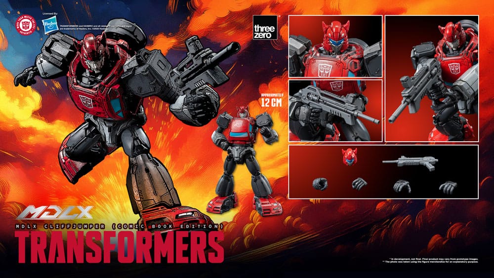 Transformers MDLX Actionfigur Cliffjumper (Comic Book Edition) 12 cm - Preorder - ETA: 25.08.2026
