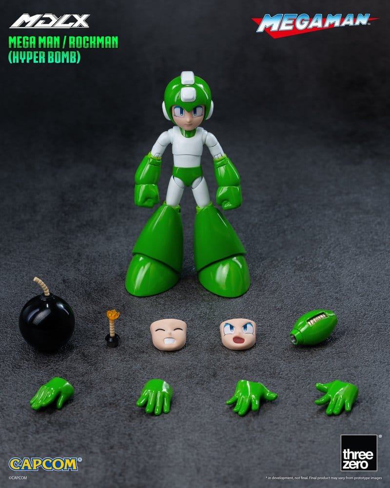 Mega Man MDLX Actionfigur Mega Man / Rockman (Hyper Bomb) 10 cm - Preorder - ETA: 25.04.2027