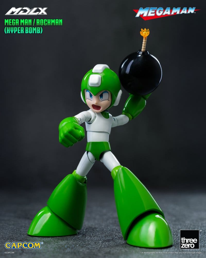Mega Man MDLX Actionfigur Mega Man / Rockman (Hyper Bomb) 10 cm - Preorder - ETA: 25.04.2027