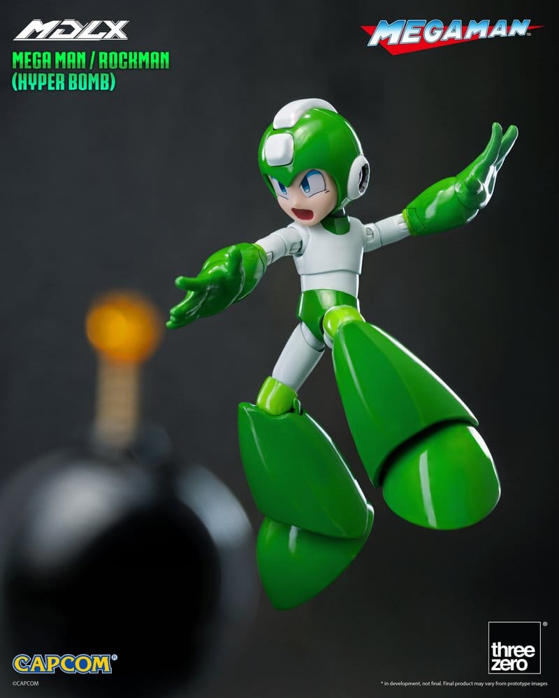 Mega Man MDLX Actionfigur Mega Man / Rockman (Hyper Bomb) 10 cm - Preorder - ETA: 25.04.2027