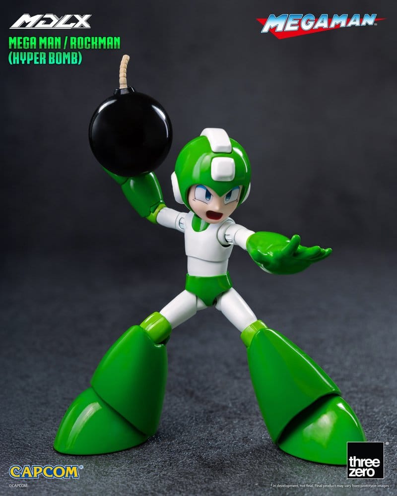 Mega Man MDLX Actionfigur Mega Man / Rockman (Hyper Bomb) 10 cm - Preorder - ETA: 25.04.2027