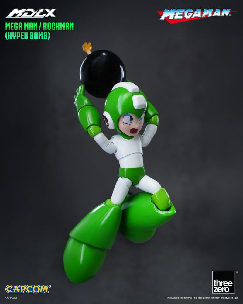 Mega Man MDLX Actionfigur Mega Man / Rockman (Hyper Bomb) 10 cm - Preorder - ETA: 25.04.2027