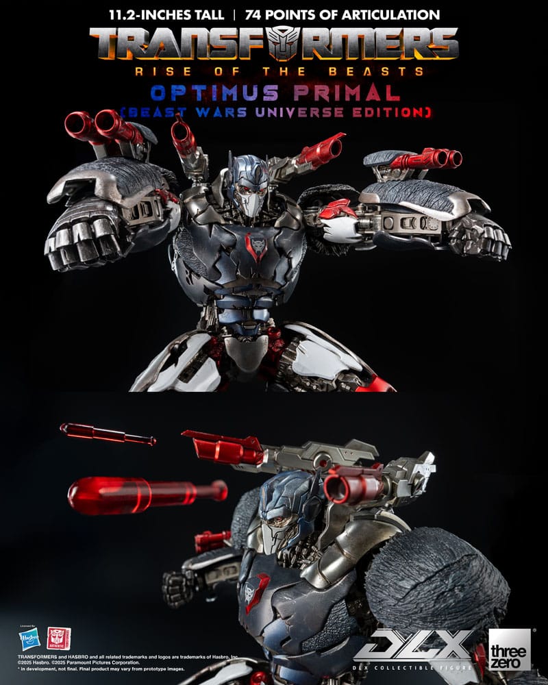Transformers: Aufstieg der Bestien DLX Actionfigur Optimus Primal (Beast Wars Universe Edition) 29 cm   - Preorder - ETA: 25.08.2026