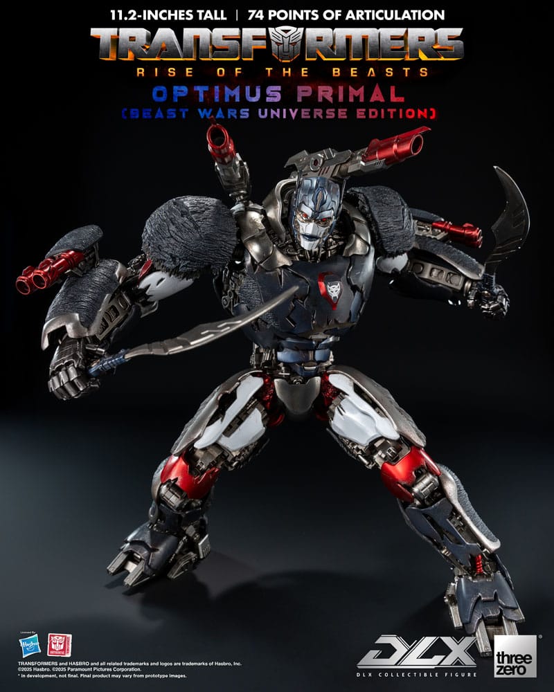 Transformers: Aufstieg der Bestien DLX Actionfigur Optimus Primal (Beast Wars Universe Edition) 29 cm   - Preorder - ETA: 25.08.2026