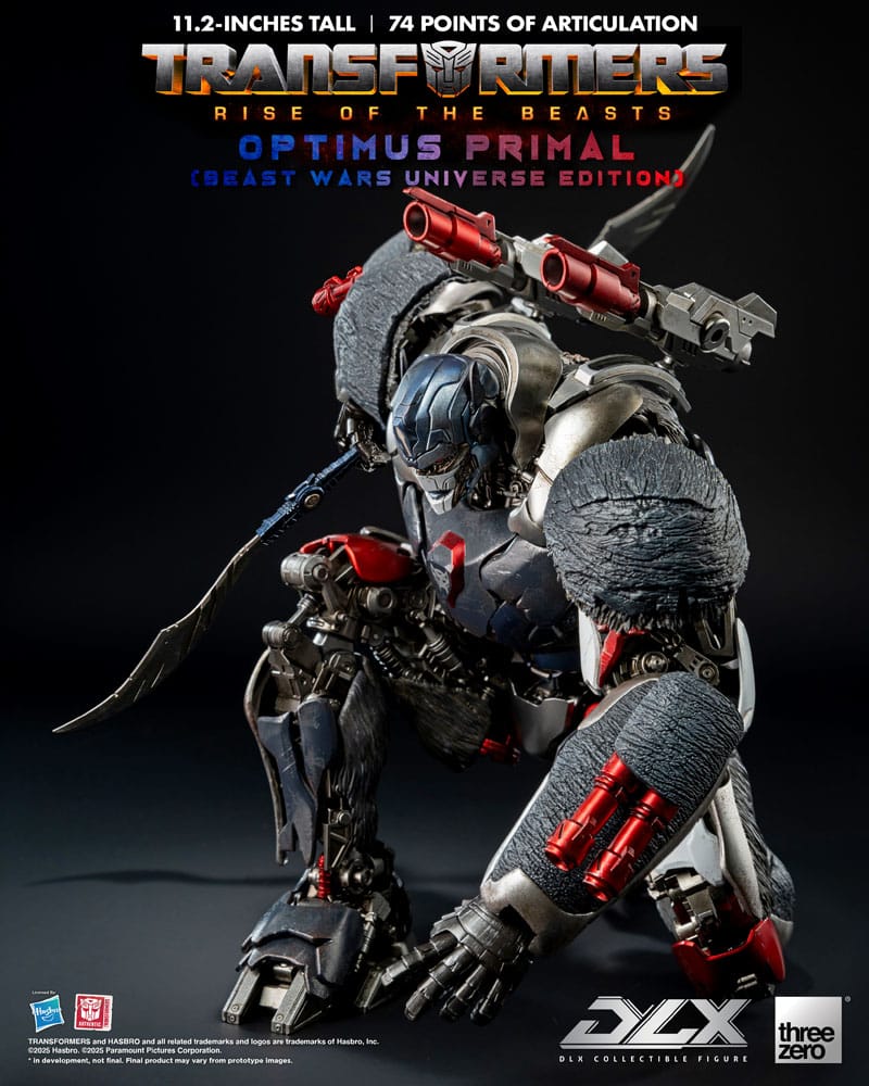 Transformers: Aufstieg der Bestien DLX Actionfigur Optimus Primal (Beast Wars Universe Edition) 29 cm   - Preorder - ETA: 25.08.2026
