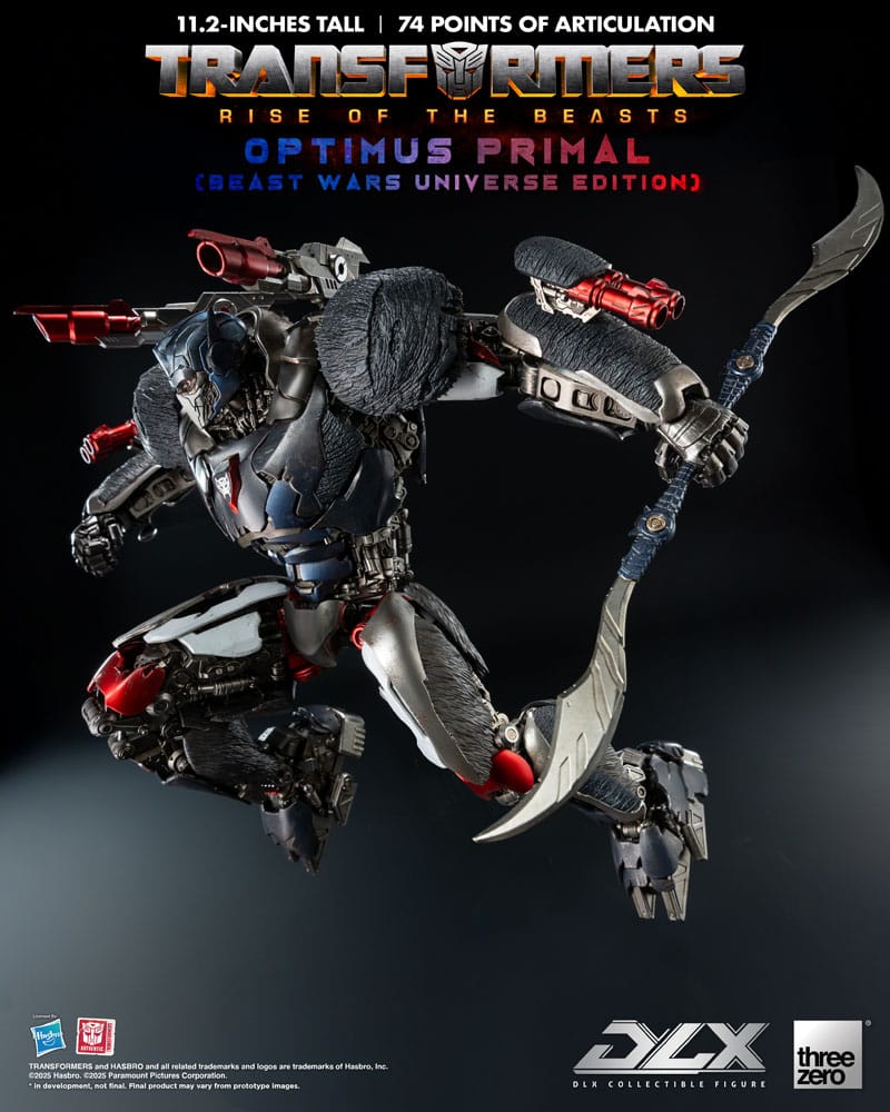 Transformers: Aufstieg der Bestien DLX Actionfigur Optimus Primal (Beast Wars Universe Edition) 29 cm   - Preorder - ETA: 25.08.2026
