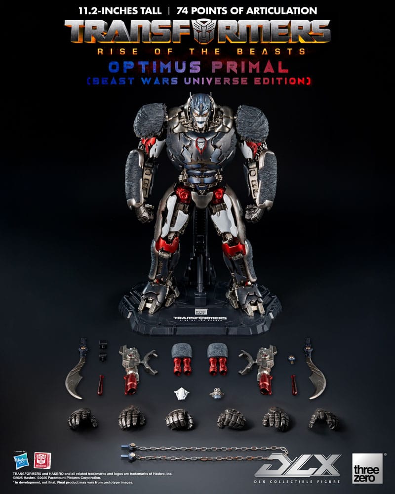 Transformers: Aufstieg der Bestien DLX Actionfigur Optimus Primal (Beast Wars Universe Edition) 29 cm   - Preorder - ETA: 25.08.2026