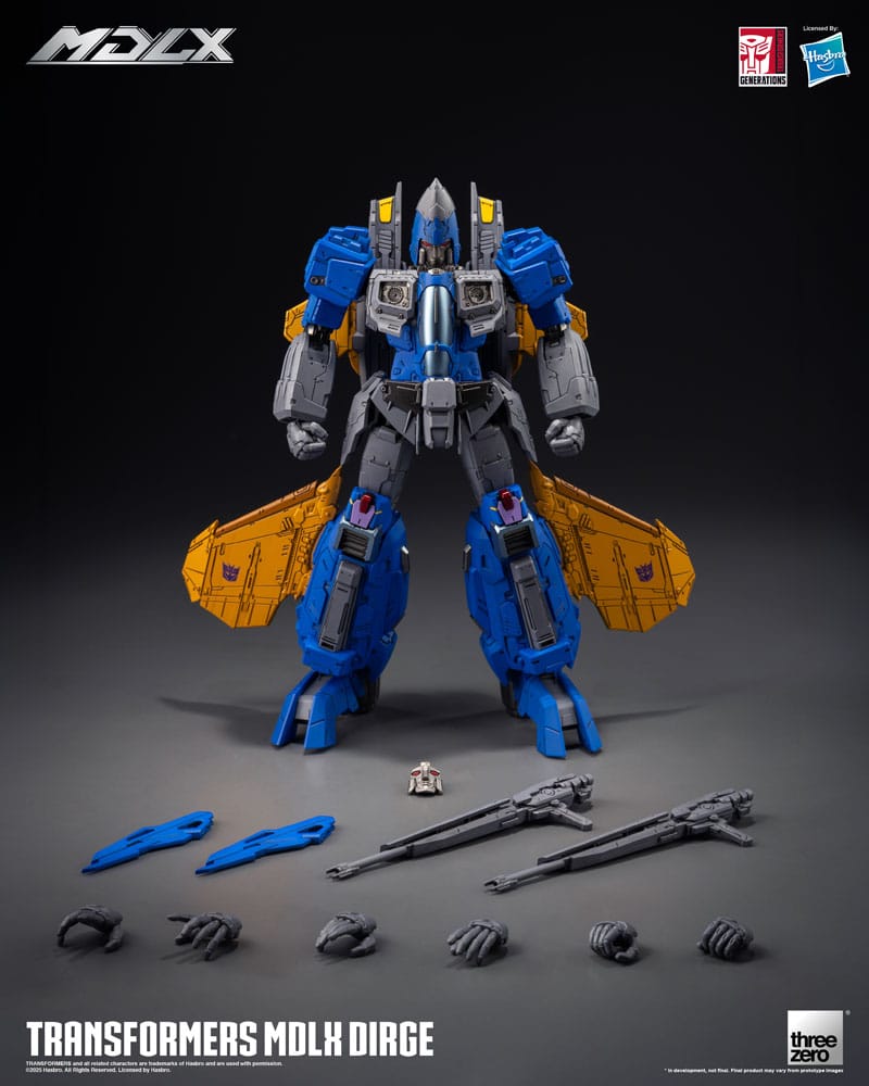 Transformers MDLX Actionfigur Dirge 20 cm   - Versand: 7 Tage nach Bestellung