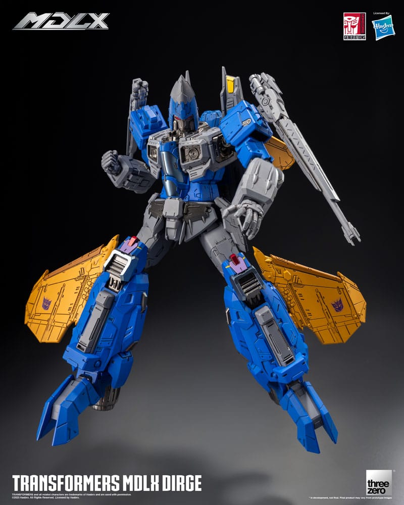 Transformers MDLX Actionfigur Dirge 20 cm   - Versand: 7 Tage nach Bestellung