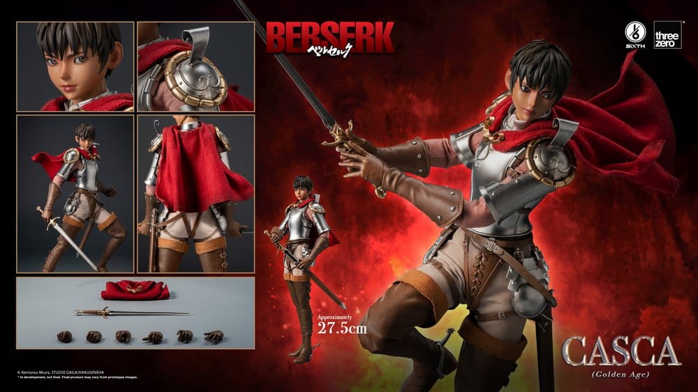 Berserk Actionfigur 1/6 Casca (Golden Age) 28 cm - Preorder - ETA: 25.05.2027