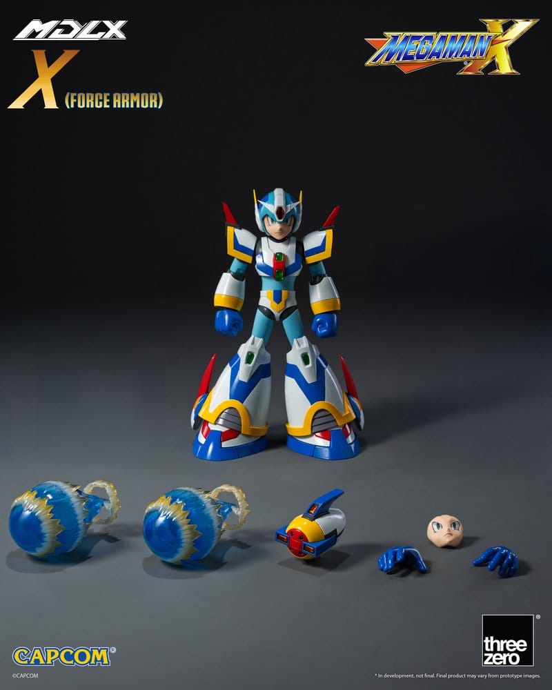 Mega Man X MDLX Actionfigur Rockman / Mega Man Force Armor 12 cm - Preorder - ETA: 25.05.2027