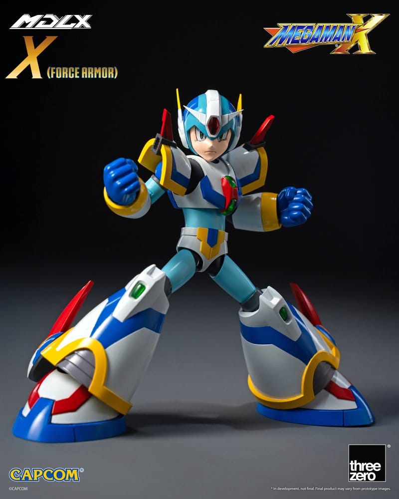 Mega Man X MDLX Actionfigur Rockman / Mega Man Force Armor 12 cm - Preorder - ETA: 25.05.2027