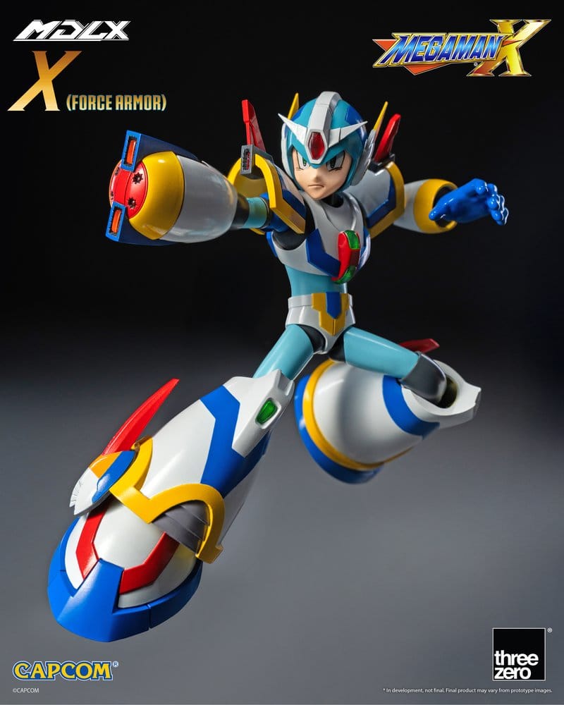 Mega Man X MDLX Actionfigur Rockman / Mega Man Force Armor 12 cm - Preorder - ETA: 25.05.2027