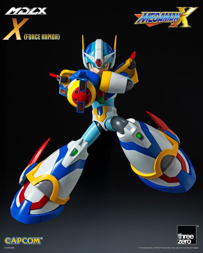 Mega Man X MDLX Actionfigur Rockman / Mega Man Force Armor 12 cm - Preorder - ETA: 25.05.2027