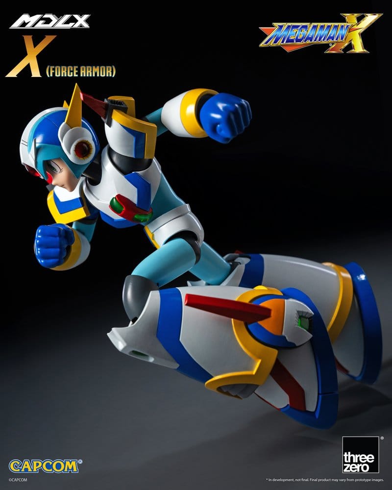 Mega Man X MDLX Actionfigur Rockman / Mega Man Force Armor 12 cm - Preorder - ETA: 25.05.2027