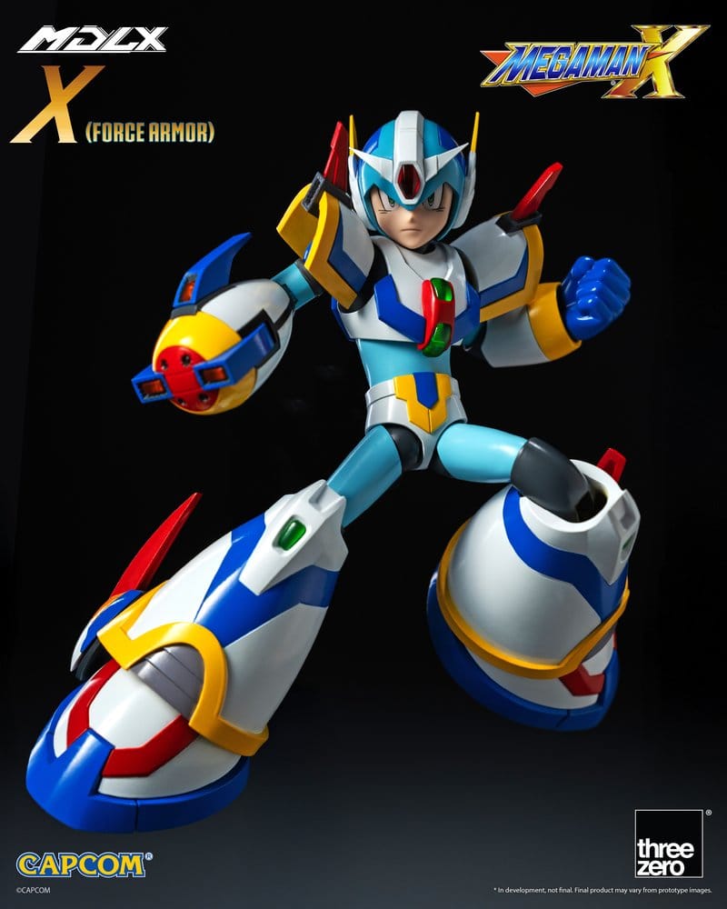 Mega Man X MDLX Actionfigur Rockman / Mega Man Force Armor 12 cm - Preorder - ETA: 25.05.2027