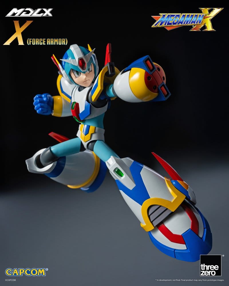 Mega Man X MDLX Actionfigur Rockman / Mega Man Force Armor 12 cm - Preorder - ETA: 25.05.2027