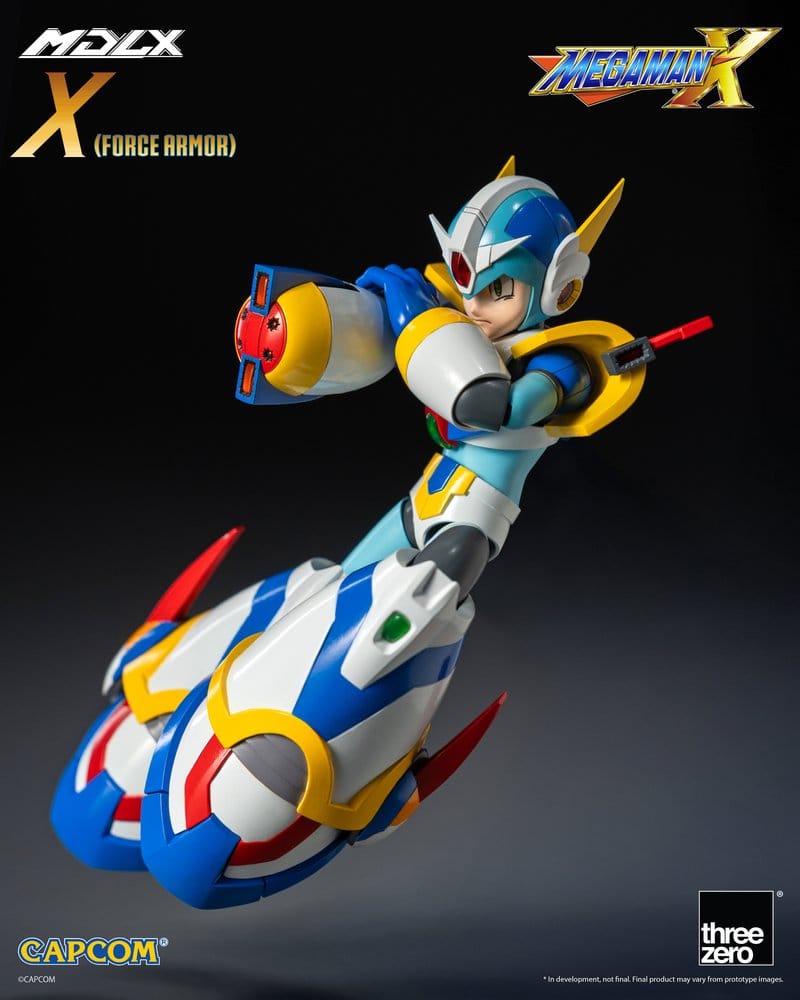 Mega Man X MDLX Actionfigur Rockman / Mega Man Force Armor 12 cm - Preorder - ETA: 25.05.2027