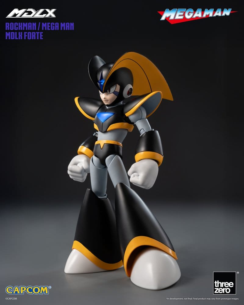 Mega Man MDLX Actionfigur Rockman / Mega Man Forte 10 cm - Preorder - ETA: 25.05.2027