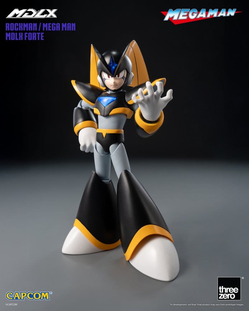 Mega Man MDLX Actionfigur Rockman / Mega Man Forte 10 cm - Preorder - ETA: 25.05.2027