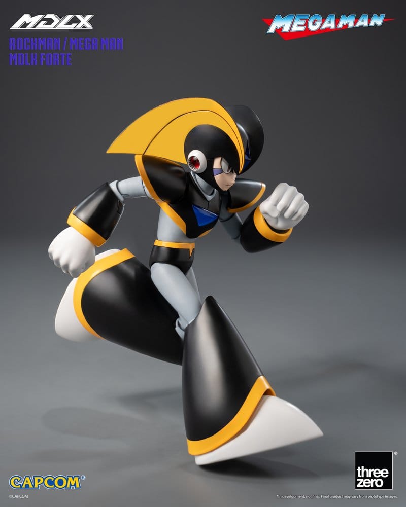 Mega Man MDLX Actionfigur Rockman / Mega Man Forte 10 cm - Preorder - ETA: 25.05.2027