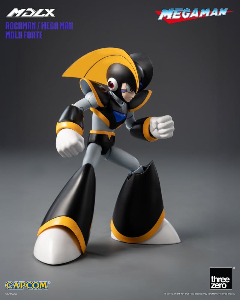 Mega Man MDLX Actionfigur Rockman / Mega Man Forte 10 cm - Preorder - ETA: 25.05.2027