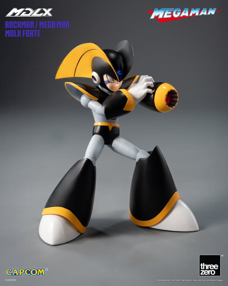 Mega Man MDLX Actionfigur Rockman / Mega Man Forte 10 cm - Preorder - ETA: 25.05.2027