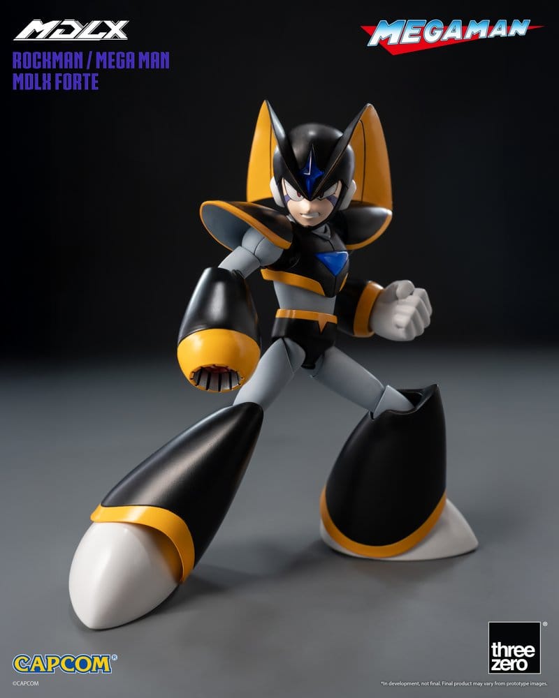Mega Man MDLX Actionfigur Rockman / Mega Man Forte 10 cm - Preorder - ETA: 25.05.2027