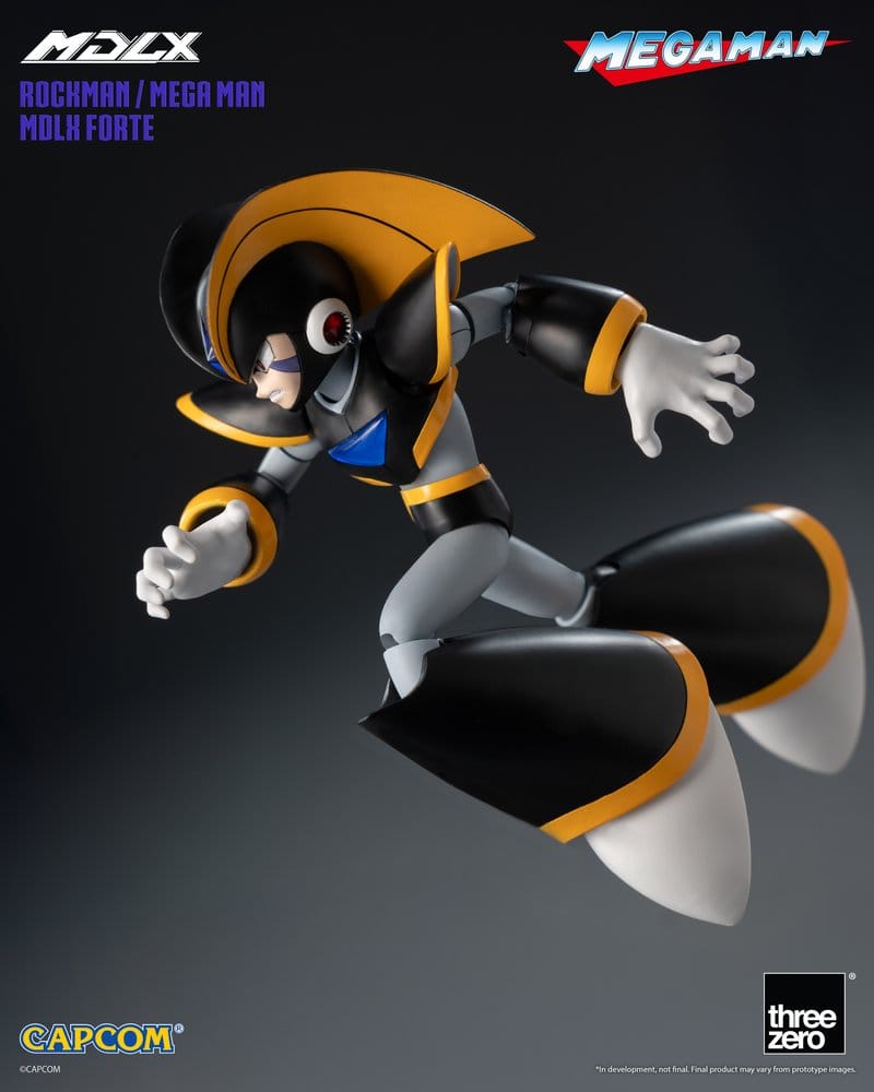 Mega Man MDLX Actionfigur Rockman / Mega Man Forte 10 cm - Preorder - ETA: 25.05.2027