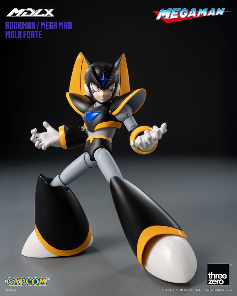 Mega Man MDLX Actionfigur Rockman / Mega Man Forte 10 cm - Preorder - ETA: 25.05.2027