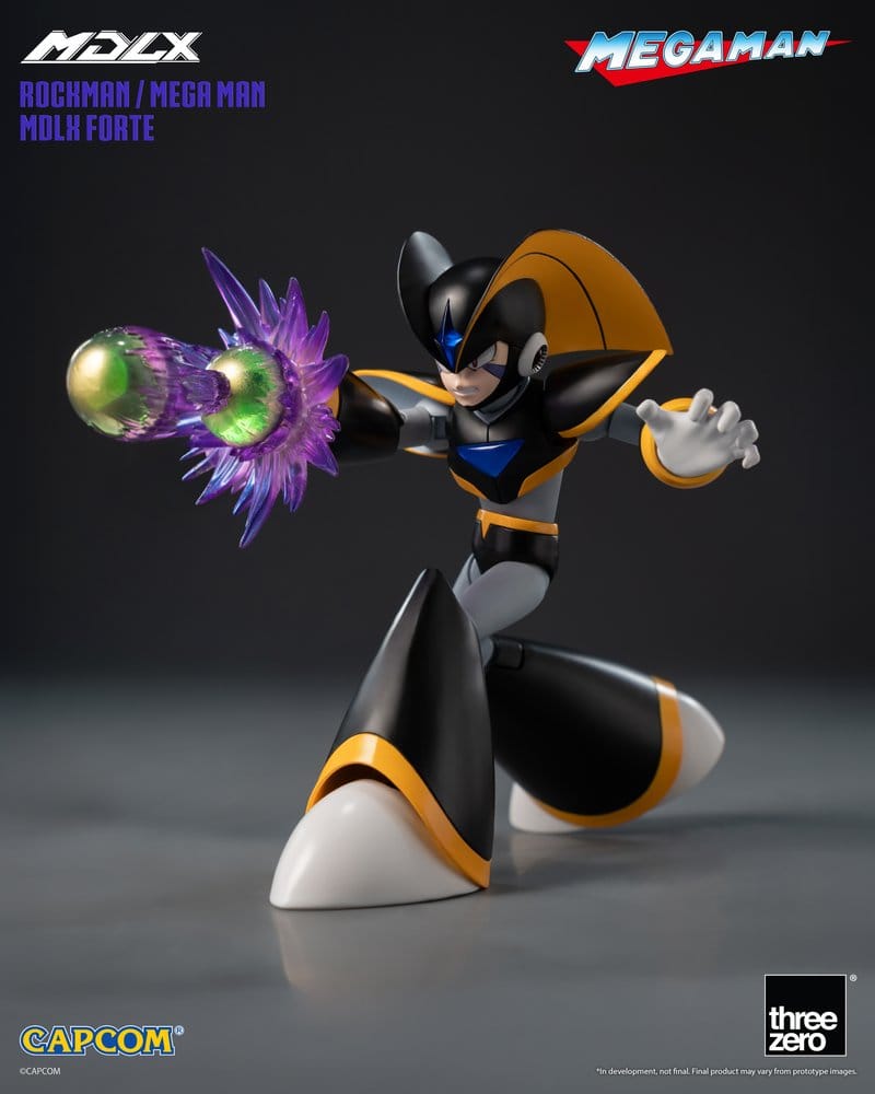 Mega Man MDLX Actionfigur Rockman / Mega Man Forte 10 cm - Preorder - ETA: 25.05.2027