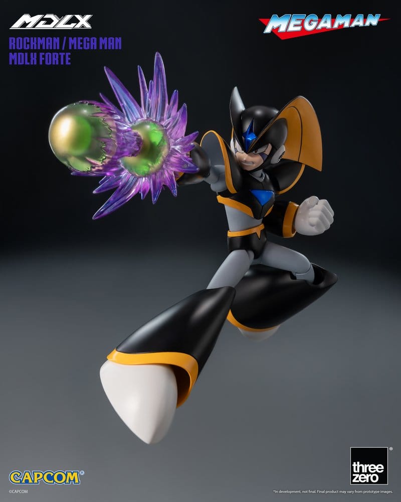 Mega Man MDLX Actionfigur Rockman / Mega Man Forte 10 cm - Preorder - ETA: 25.05.2027