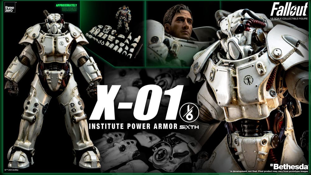 Fallout Actionfigur 1/6 X-01 Institute Power Armor 37 cm  - Preorder - ETA: 25.05.2026