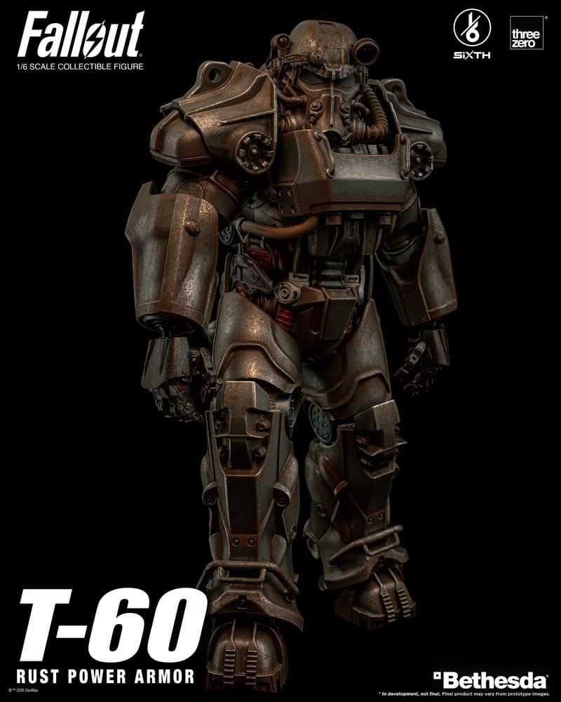 Fallout Actionfigur 1/6 T-60 Rust Power Armor - Preorder - ETA: 25.02.2027